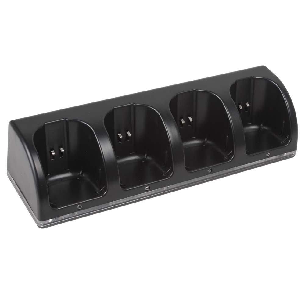 4 x 2800mah rechargeable battery packs + charger station dock cradle stand for wii remote control