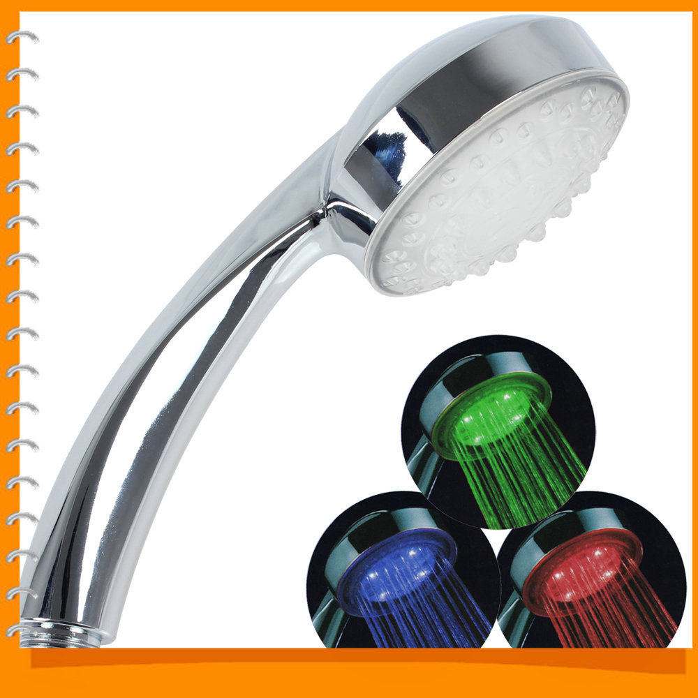automatic control rgb 7 color changing led shower head sprinkler ideal for bathroom use lighting automatic control rgb 7 color changing led shower head sprinkler ideal for bathroom use lighting