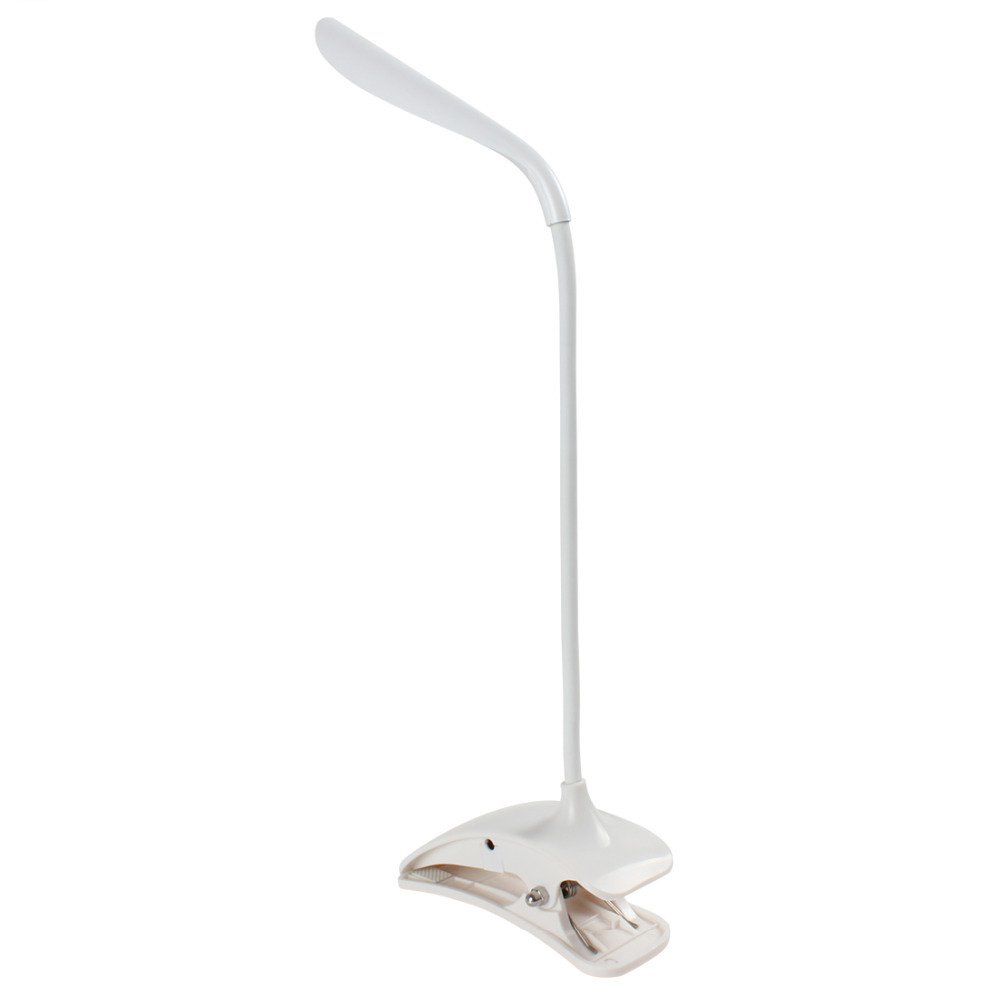 dimmable usb rechargeable touch sensor led table desk lamp light flexible clip on 14 leds bedside book reading lamp for bed