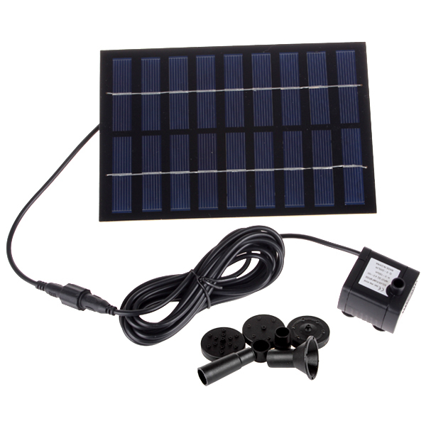 easy to use mini solar powered fountain water pump solar decorative fountain for garden plants pond pool rockery watering kit