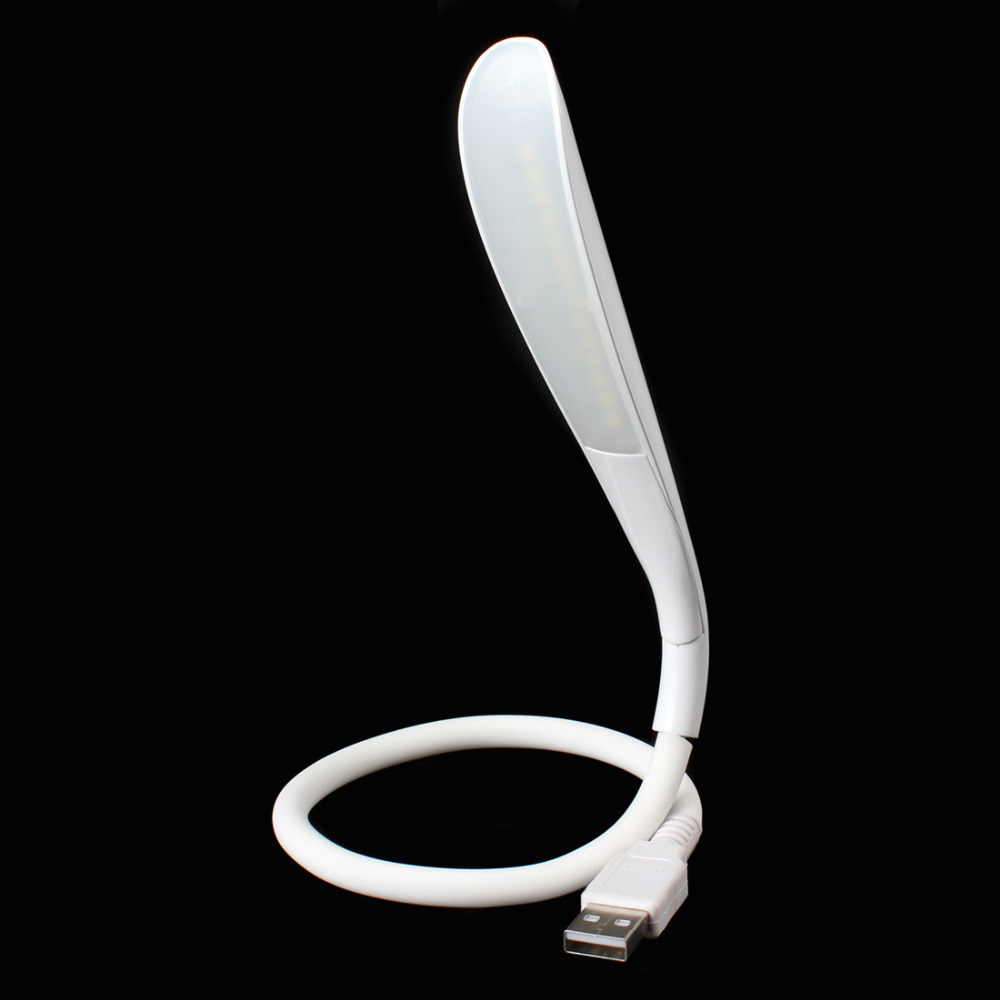 flexible usb light portable mini led usb light lamp energy saving night reading lamp with 14 leds for notebook / desktop