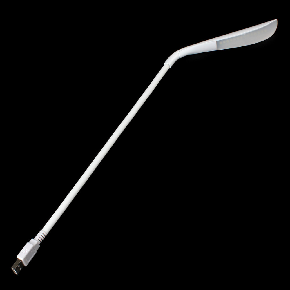 flexible usb light portable mini led usb light lamp energy saving night reading lamp with 14 leds for notebook / desktop