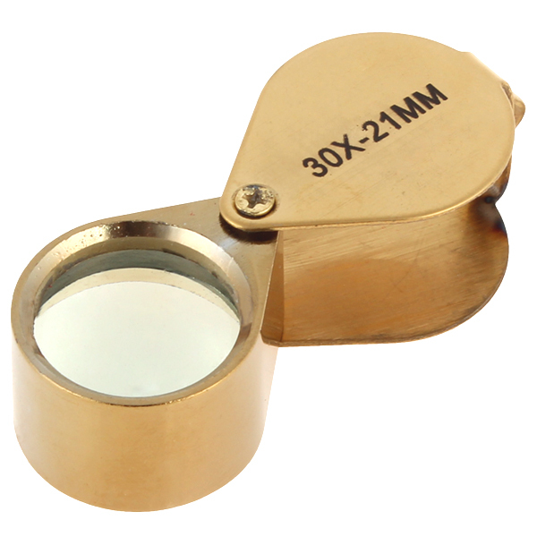 golden triplet eye jewelry magnifier magnifying power 30x 21mm jeweler loupe microscope