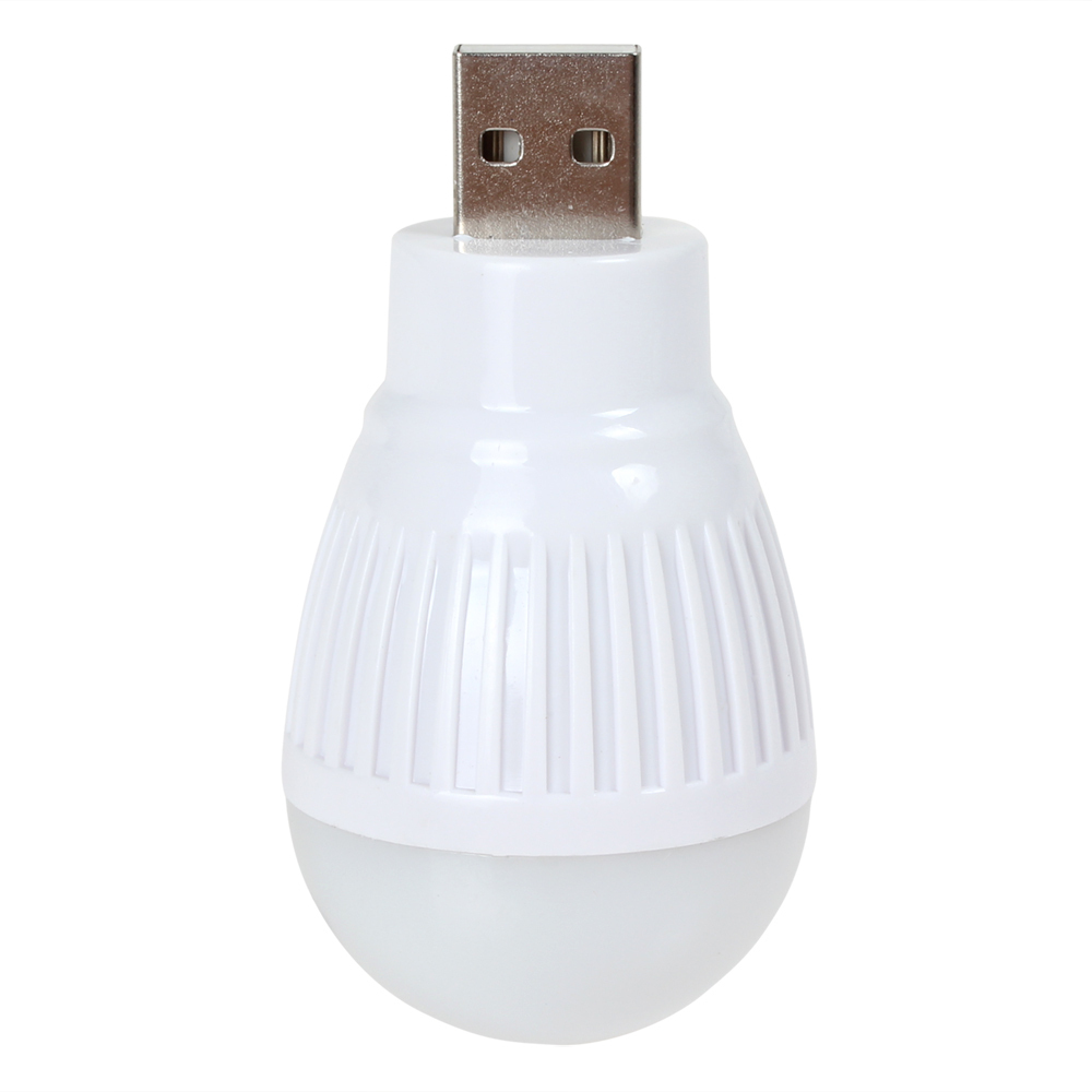mini globular portable usb led bulb soft light led night lamp usb gadgets for usb devices ( black / white / red )