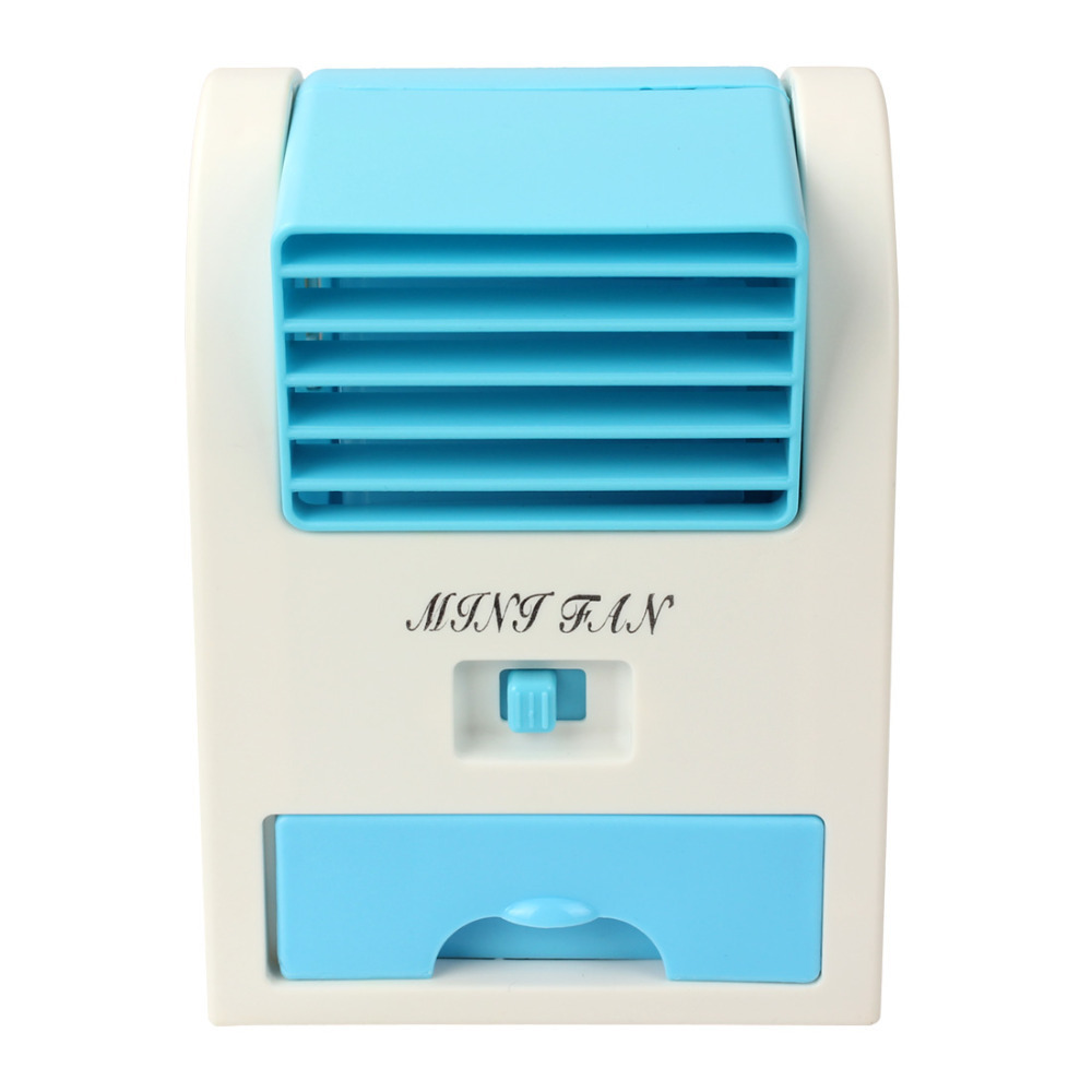 portable mini usb fan fragrance refrigeration bladeless no leaf handheld air conditioner cooling fan for laptop pc notebook