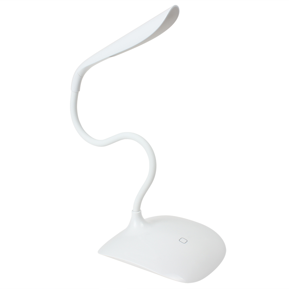smart touch led desk lamp table light eye protection 3-levels brightness 360 rotation fashion simple usb-powered led book light