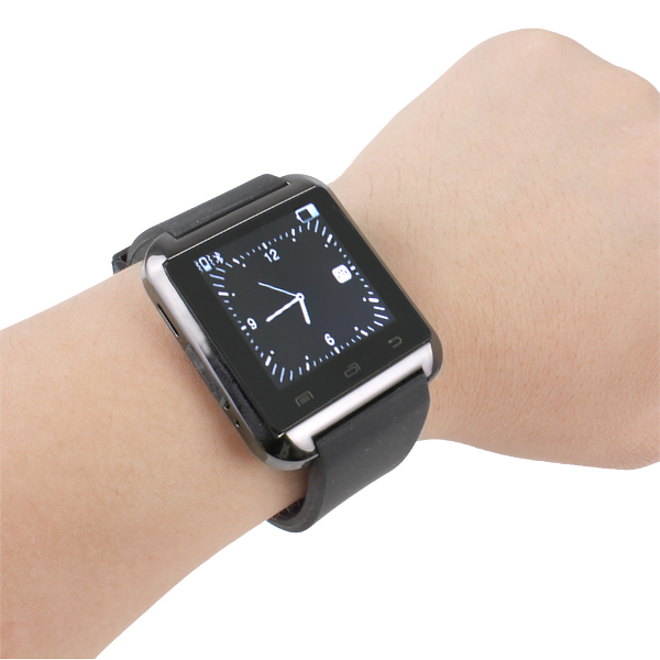 u watch u8 bluetooth v3.0 smart wrist watch wristwatch 1.48 inch tft lcd anti-lost alarm for iphone samsung android smartphone