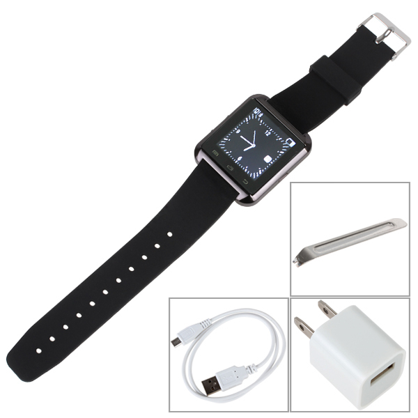 u watch u8 bluetooth v3.0 smart wrist watch wristwatch 1.48 inch tft lcd anti-lost alarm for iphone samsung android smartphone