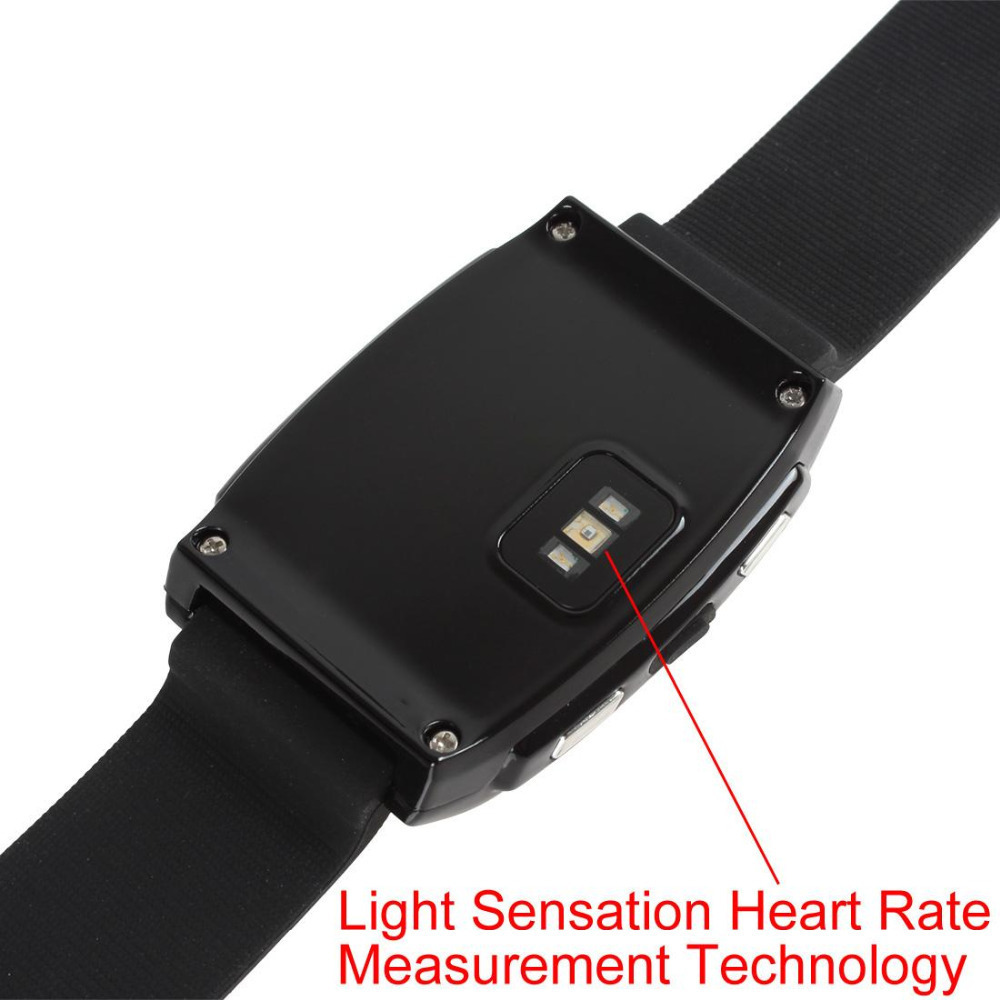 uwatch ux smart watch bluetooth wristwatch ios android light sensation heart rate monitoring multifunction bluetooth wrist watch