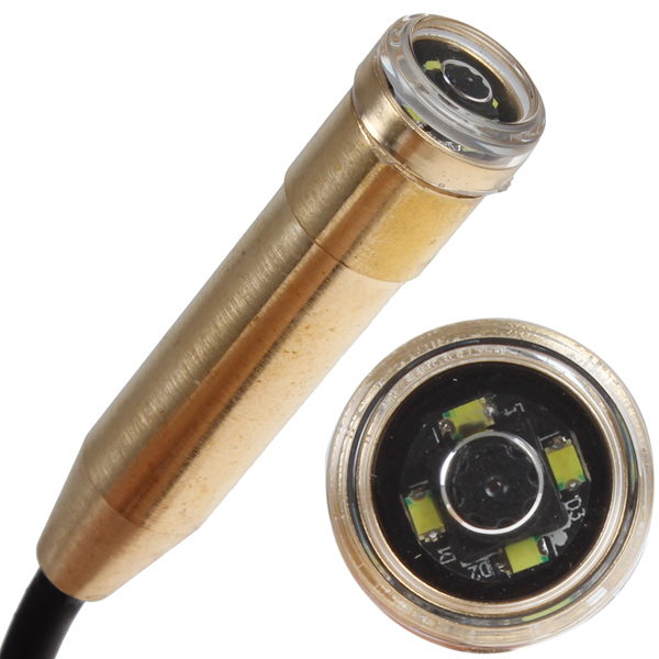 waterproof 5m usb endoscope inspection camera borescope copper-head 14.5mm led endoscope snake tube usb video endoscope