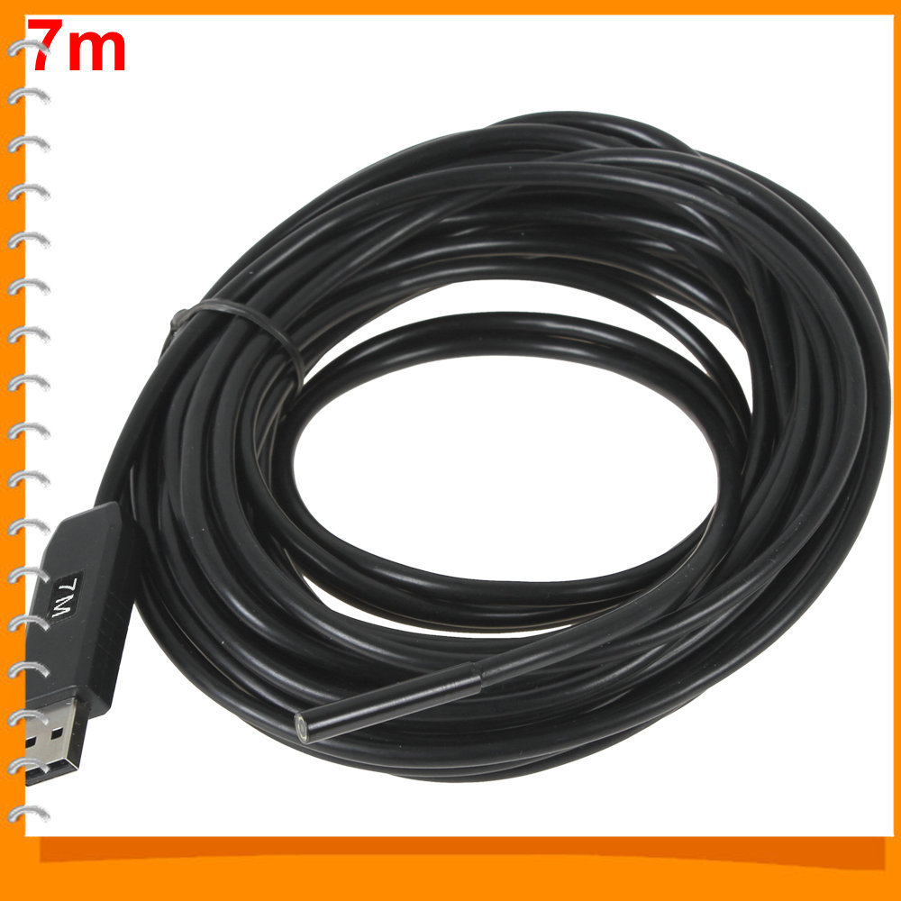 waterproof 7m super mini usb endoscope camera 1/6 cmos 5.5mm snake tube usb borescope video inspection camera with 6 led lights waterproof 7m super mini usb endoscope camera 1/6 cmos 5.5mm snake tube usb borescope video inspection camera with 6 led lights
