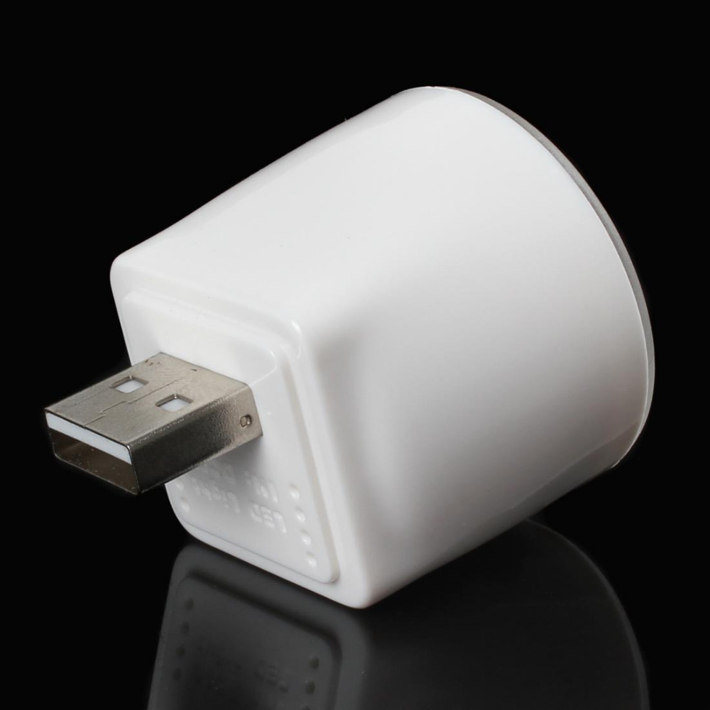 white 1w 5v 110lm usb led bulb energy saving plug & play usb led floodlight lamp