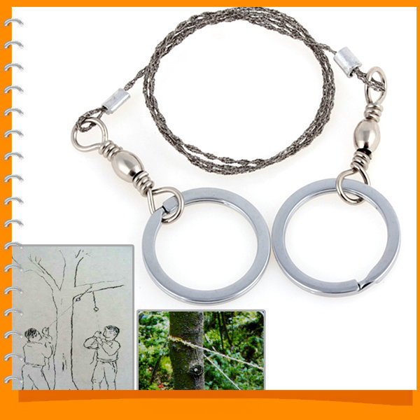 wild emergency survival gear stainless steel wire saw scroll 4 strands outdoor camping hiking hunting climbing gear wild emergency survival gear stainless steel wire saw scroll 4 strands outdoor camping hiking hunting climbing gear