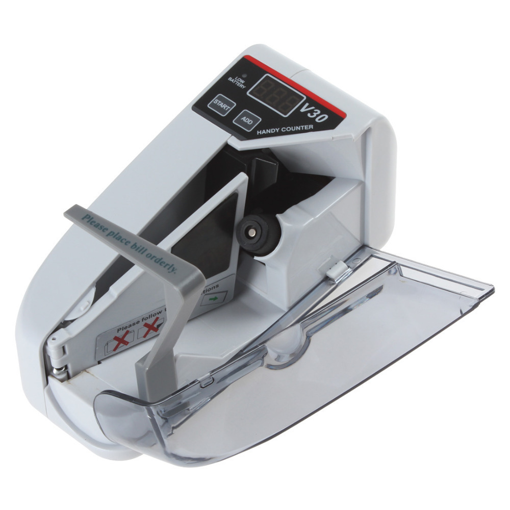 ybc-v30 mini portable bill counter machine multi paper currency handy cash money counter counting machine