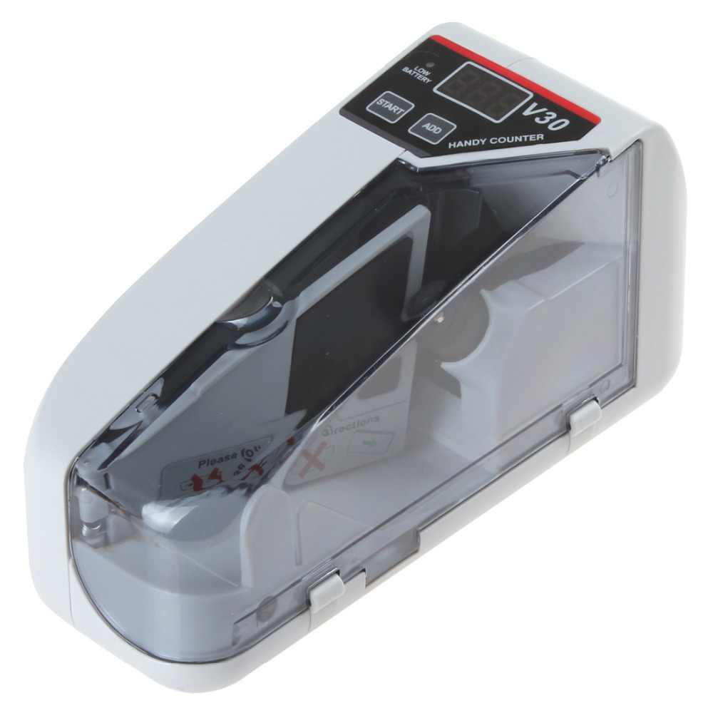 ybc-v30 mini portable bill counter machine multi paper currency handy cash money counter counting machine