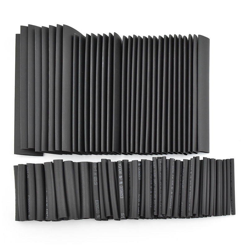 !! 127pcs polyolefin 2:1 halogen- heat shrink tubing tube sleeving kit 7 sizes !! 127pcs polyolefin 2:1 halogen- heat shrink tubing tube sleeving kit 7 sizes