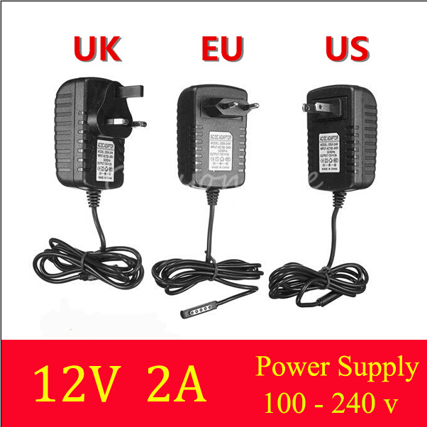 12v 2a universal100-240v wall charger power supply surface ac adapter for microsoft pro rt tablet us uk eu plug conventer 12v 2a universal100-240v wall charger power supply surface ac adapter for microsoft pro rt tablet us uk eu plug conventer