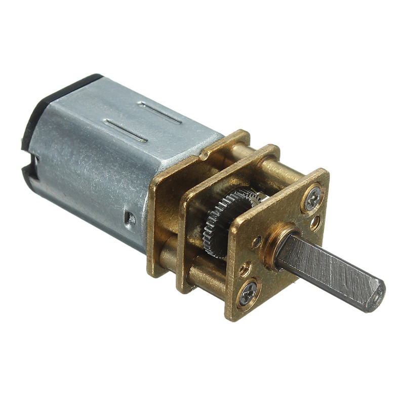 2015 new arrival dc 6v 200rpm mini metal gear motor with gearwheel model:n20 3mm shaft diameter