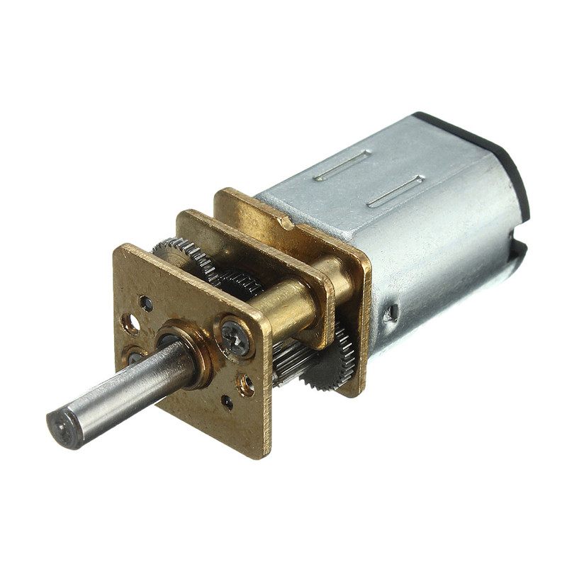 2015 new arrival dc 6v 200rpm mini metal gear motor with gearwheel model:n20 3mm shaft diameter