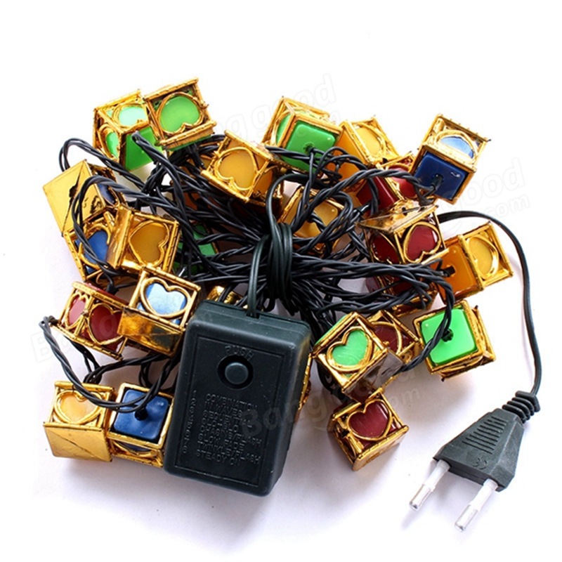2015 new colorful led string lights for xmas wedding garden party holiday decor