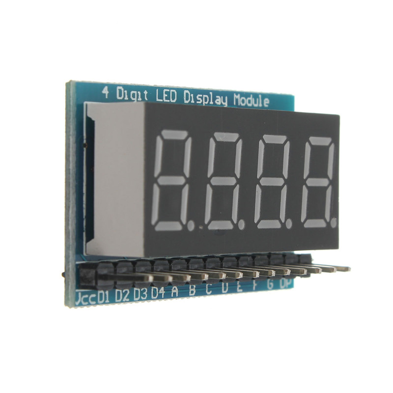2015 new high standard 0.36 inches red 4 bit 8 seg led display board parallel digital tube display module 3.3v-5v