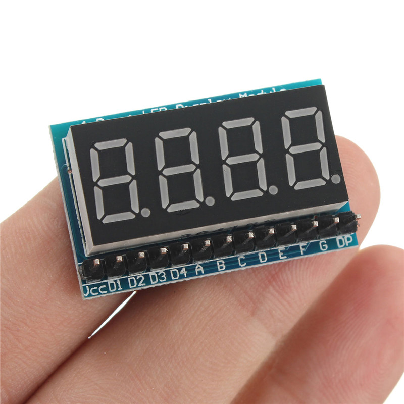 2015 new high standard 0.36 inches red 4 bit 8 seg led display board parallel digital tube display module 3.3v-5v