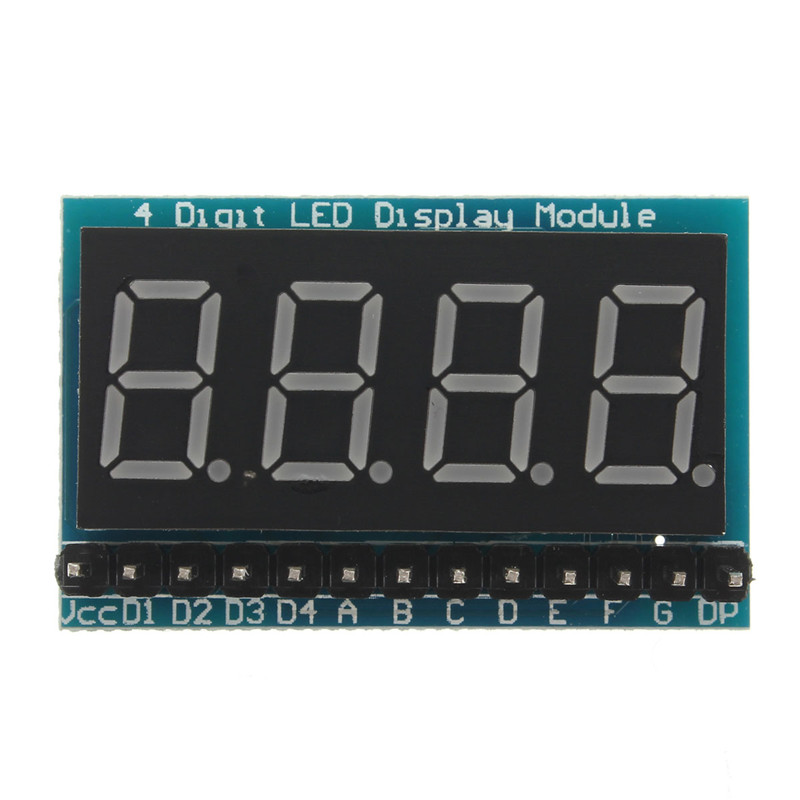 2015 new high standard 0.36 inches red 4 bit 8 seg led display board parallel digital tube display module 3.3v-5v