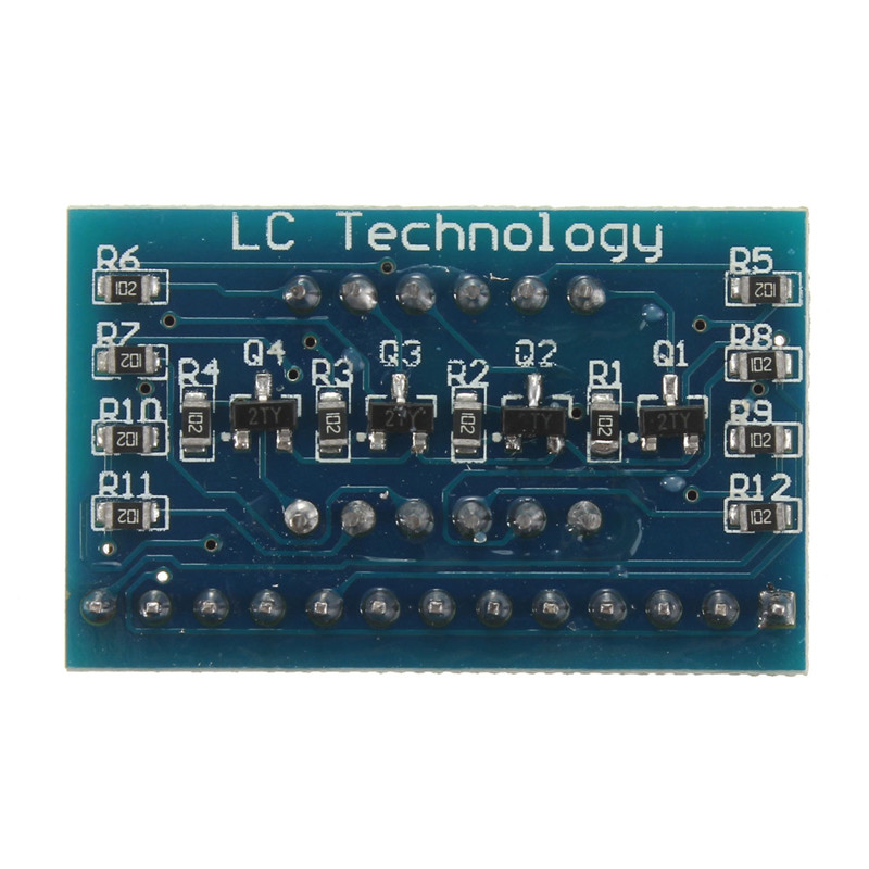2015 new high standard 0.36 inches red 4 bit 8 seg led display board parallel digital tube display module 3.3v-5v