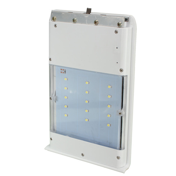 2015 new solar powered panel 15 led street light solar sensor light outdoor garden path spot light wall emergency lamp luminaria