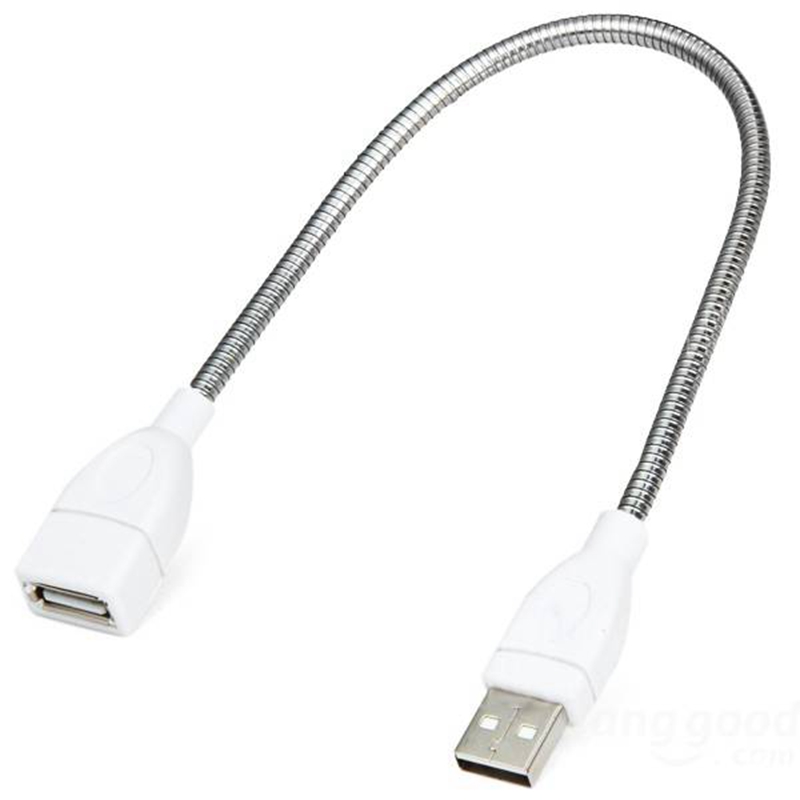 2015 new usb power cable cord flexible metal hose wire for led usb light