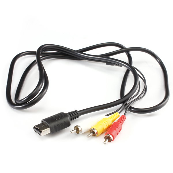 2015 newest 1.8m composite rca av cord for sega dreamcast stereo composite audio video tv adapter cable