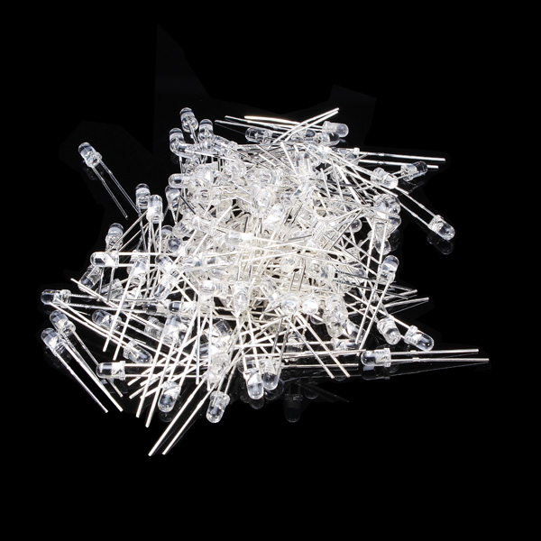 500pcs 5 colors 3mm bright round led diode kit red / green / blue / white / yellow 500pcs 5 colors 3mm bright round led diode kit red / green / blue / white / yellow