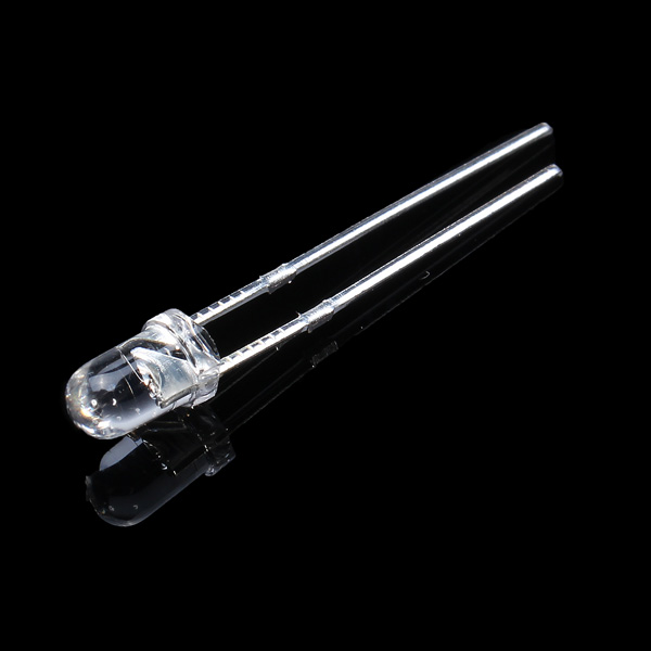 500pcs 5 colors 3mm bright round led diode kit red / green / blue / white / yellow