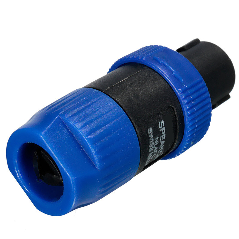 69mm speakon for nl4fc 4 pole speakon plug male speaker audio cable connector blue 69mm speakon for nl4fc 4 pole speakon plug male speaker audio cable connector blue