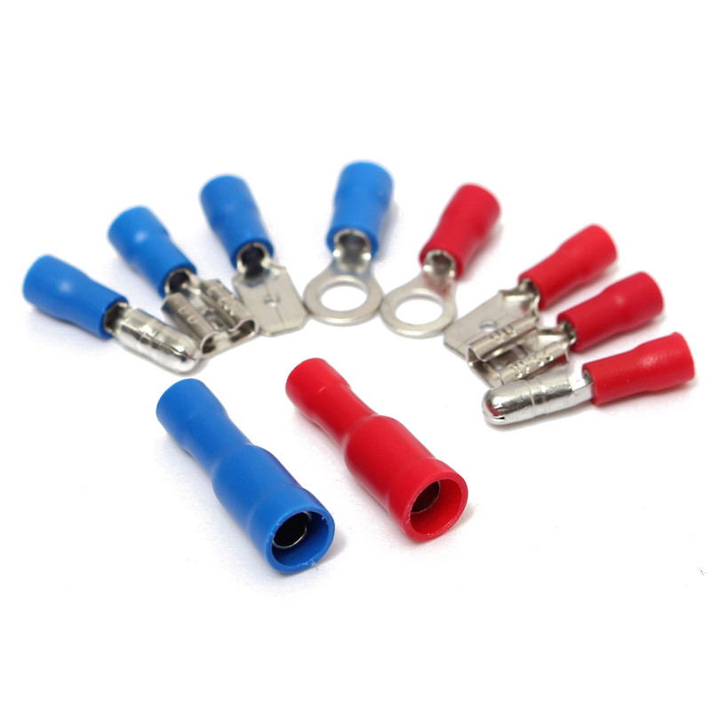best promotion 200pcs assorted insulated electrical wire terminals crimp connector spade set new