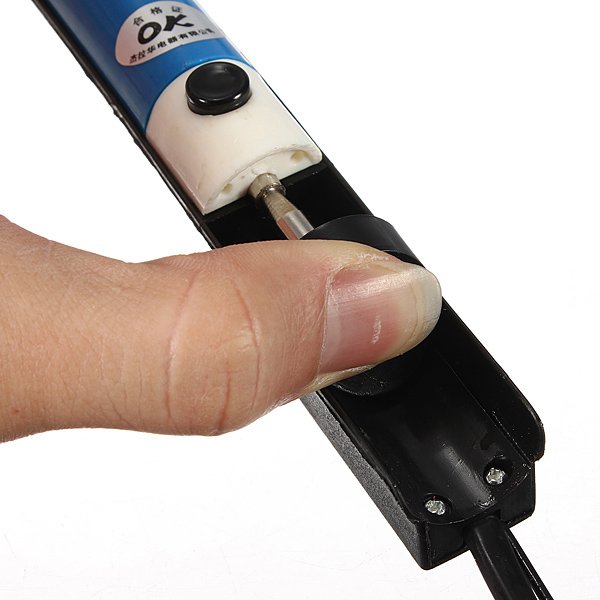 best promotion 220v 30w solder sucker soldering iron gun desoldering vacuum pump welding tool
