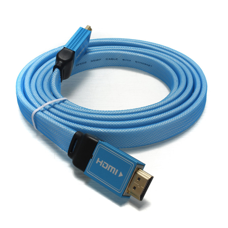 blue best promotion premium high speed hdmi to hdmi cable 6ft 1.4 for hdtv for bluray for ps3 for xbox for dvd