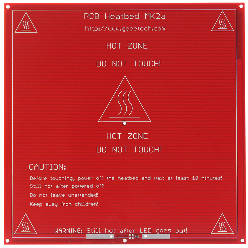 bran new reprap 3d printer pcb heatbed mk2b heatbed plate prusa mendel 12v 24v bran new reprap 3d printer pcb heatbed mk2b heatbed plate prusa mendel 12v 24v