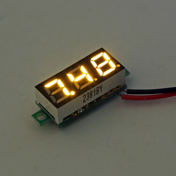 brand new 0.28 inch dc 2.5v-30v mini digital led voltmeter voltage tester meter