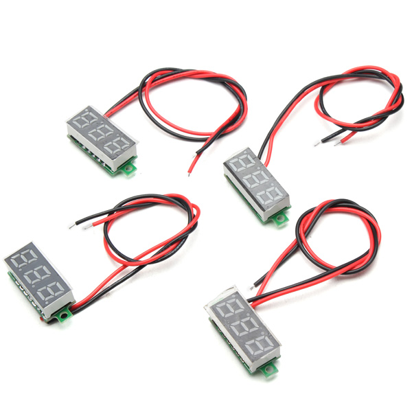 brand new 0.28 inch dc 2.5v-30v mini digital led voltmeter voltage tester meter