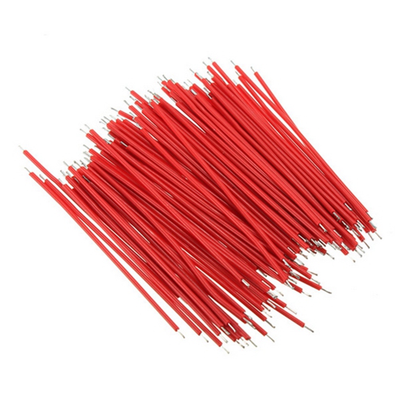 brand new 100pcs breadboard jumper cable wires tinned 1.0mm 6cm red brand new 100pcs breadboard jumper cable wires tinned 1.0mm 6cm red