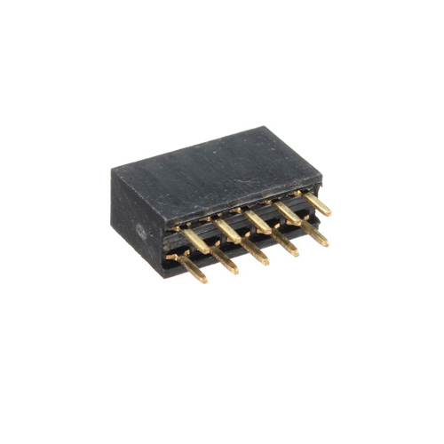 brand new 10pcs 2.54mm 2x10 pin 20 pin female double row straight pin header strip pitch