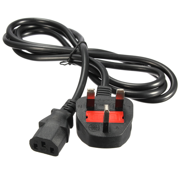 brand new 240v power cable kettle lead plug tv monitors pc adapters iec c13 uk mains brand new 240v power cable kettle lead plug tv monitors pc adapters iec c13 uk mains