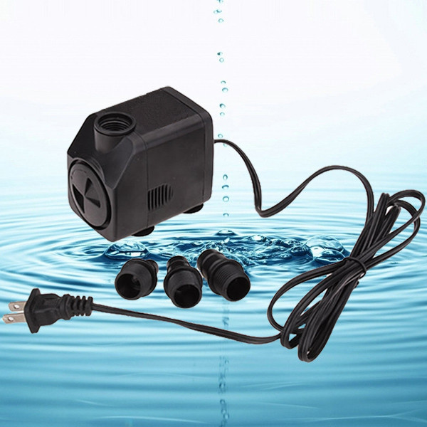 brand new 320 gph (1200l/h) aquarium submersible pump fish tank fountain water hydroponic us plug brand new 320 gph (1200l/h) aquarium submersible pump fish tank fountain water hydroponic us plug