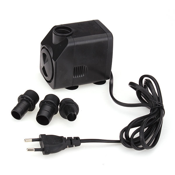 brand new 320 gph (1200l/h) aquarium submersible pump fish tank fountain water hydroponic us plug