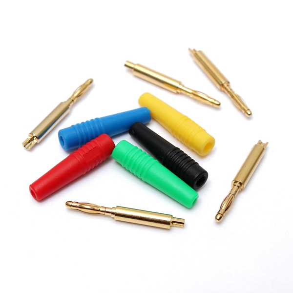 brand new 5 colors 2mm copper banana plug jack for speaker amplifier test probes connector excellent quality