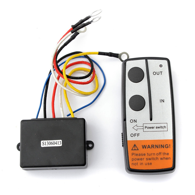 brand new 50ft wireless winch remote control kit for jeep atv suv utv 12v switch handset
