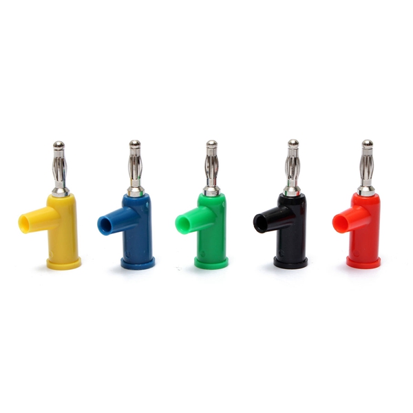 brand new 5pcs 4mm banana plug jack for speaker amplifier test probes connectors terminals excellent quality