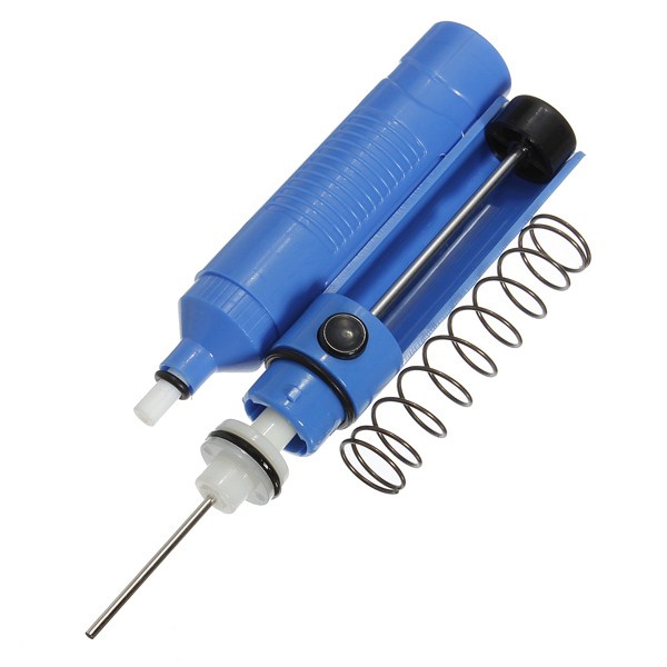 brand new antistatic desoldering pump sucker solder irons removal remover vacuum tool blue brand new antistatic desoldering pump sucker solder irons removal remover vacuum tool blue