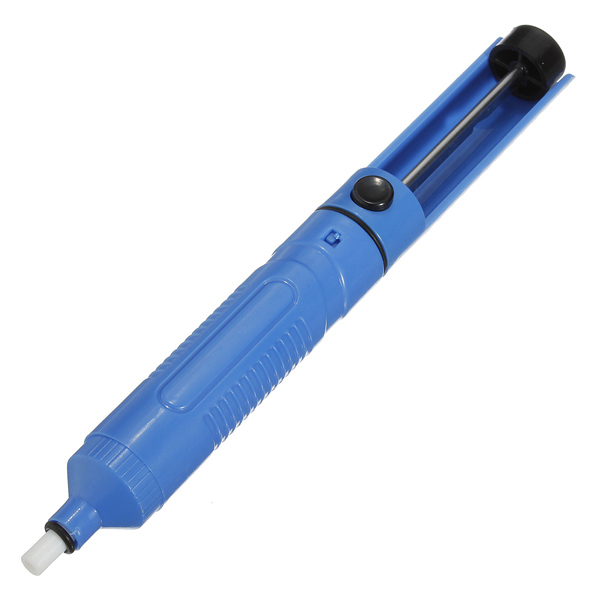brand new antistatic desoldering pump sucker solder irons removal remover vacuum tool blue
